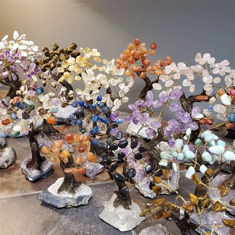what are those fake trees with gems called